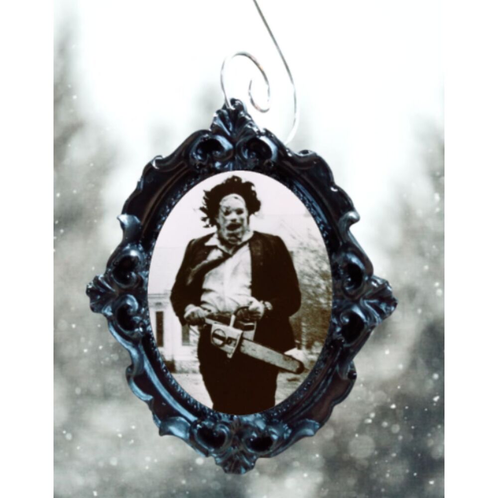 Leatherface Christmas Tree Ornament the Texas Chainsaw Massacre Decoration